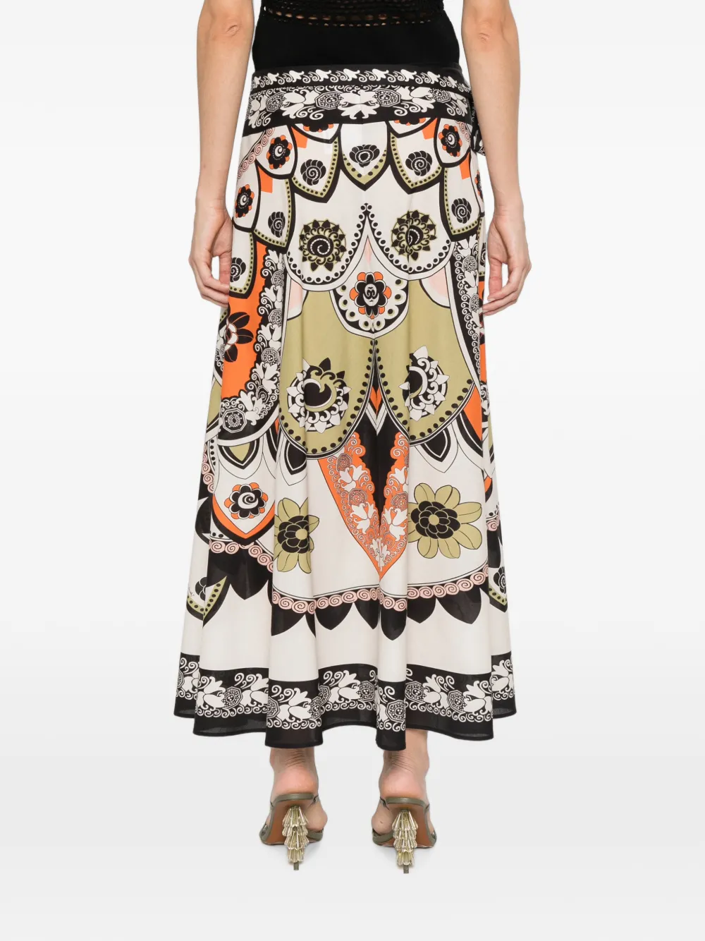 La DoubleJ Rok met print Beige
