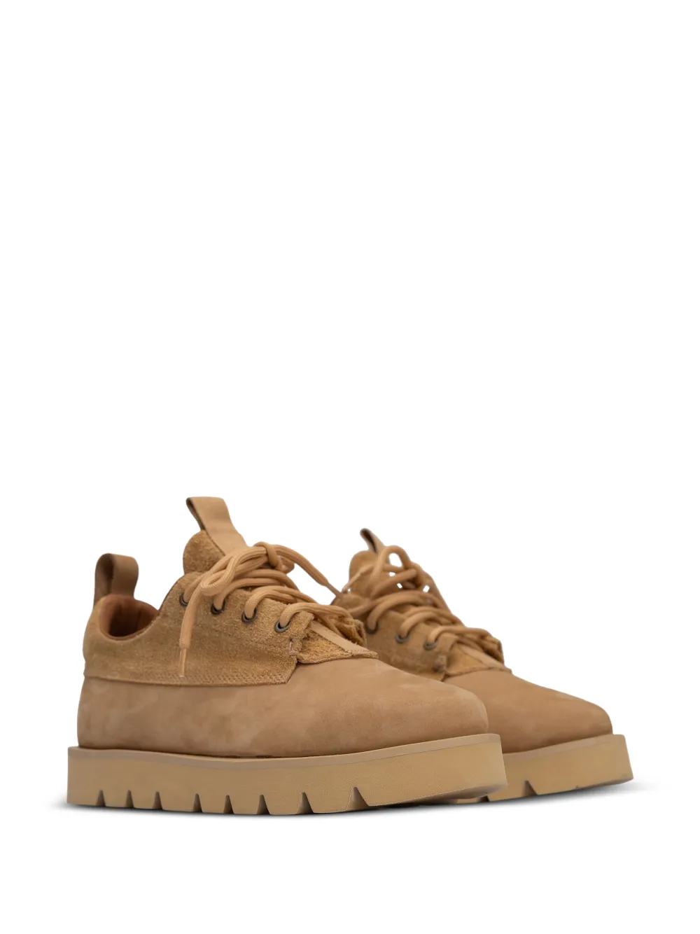 Clearweather Wampa Deux Lo sneakers met plateauzool Beige