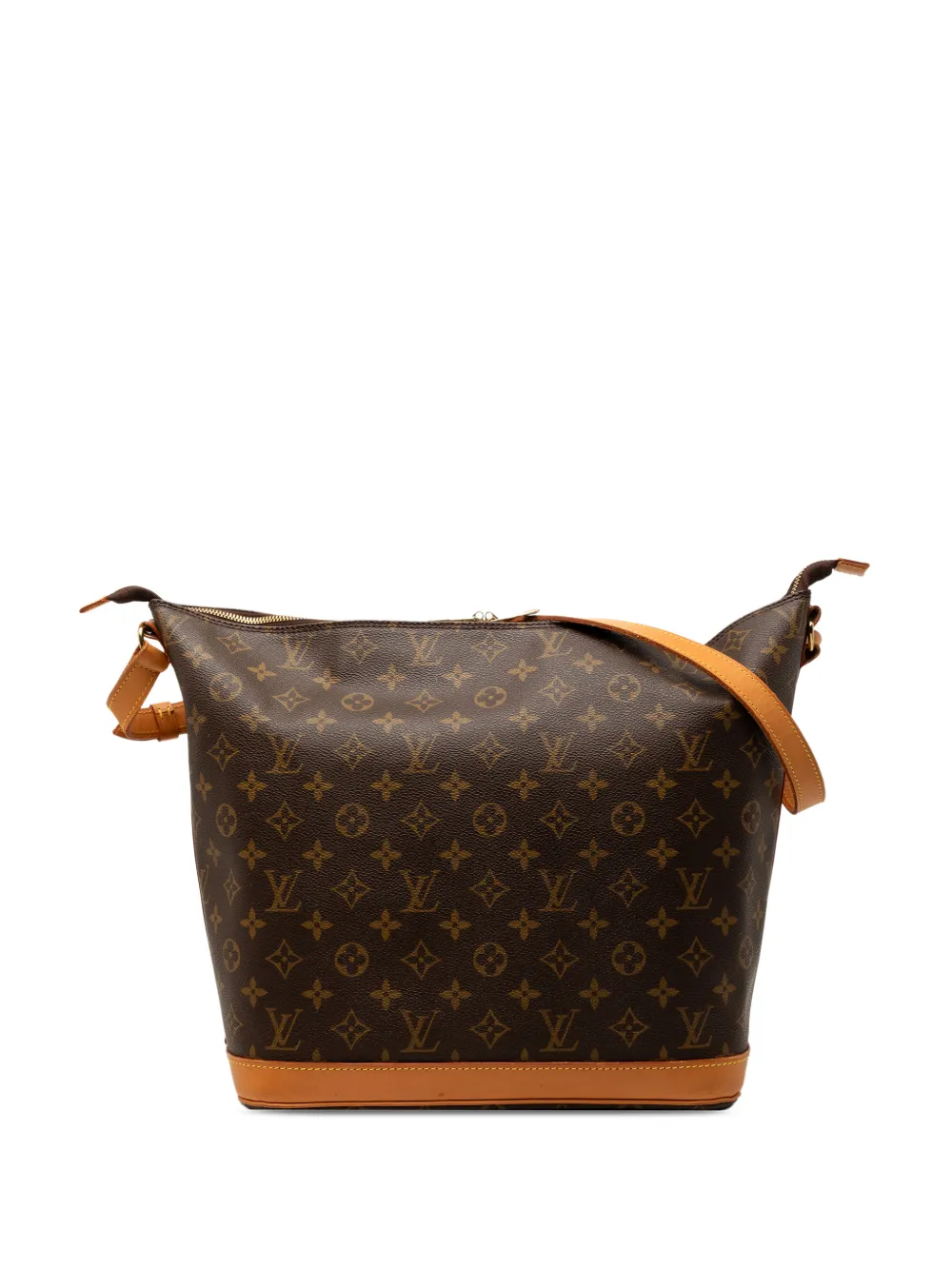 Louis Vuitton Pre-Owned 2001 Monogram Amfar Three shoulder bag - Marrone
