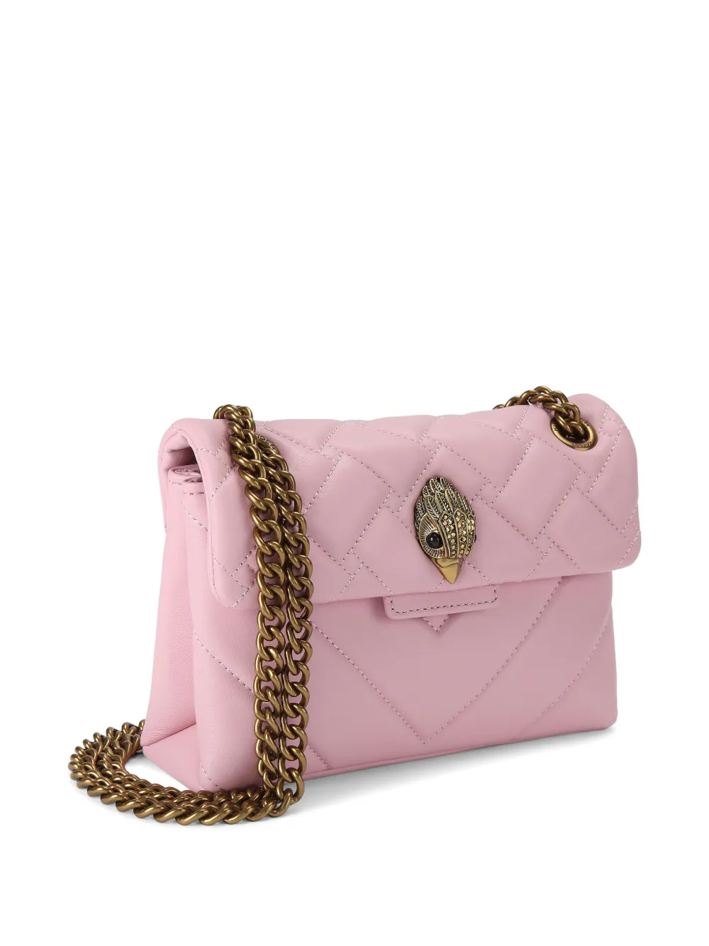 Kurt Geiger London Kensington gewatteerde leren mini-shopper Roze