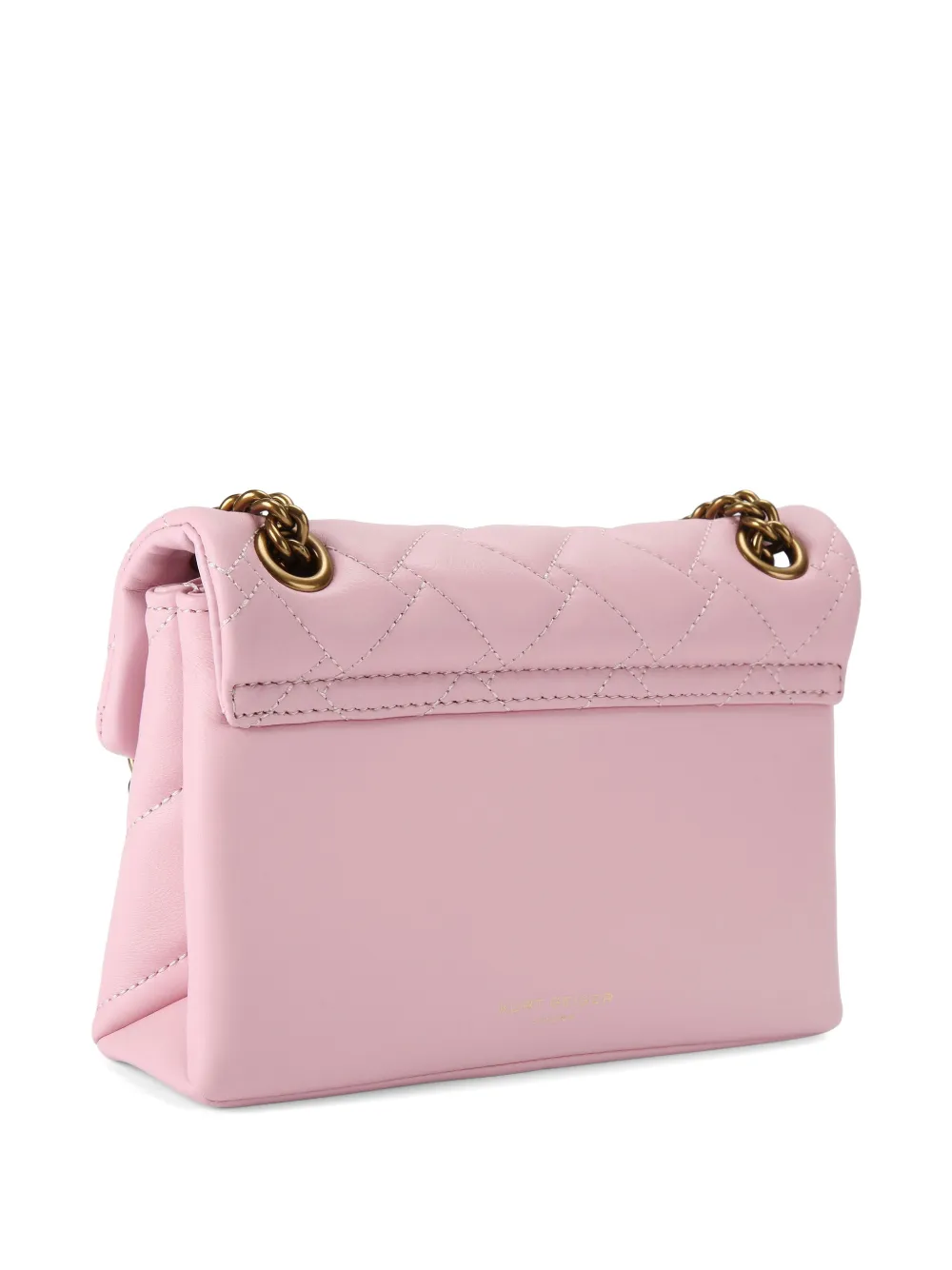 Kurt Geiger London Kensington gewatteerde leren mini-shopper Roze
