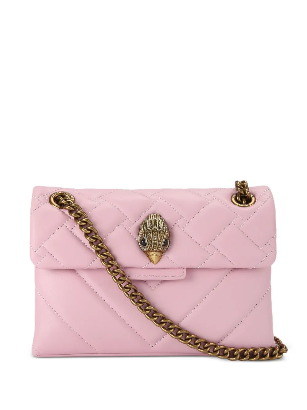 Kurt Geiger London mini Kensington quilted leather tote bag - Pink