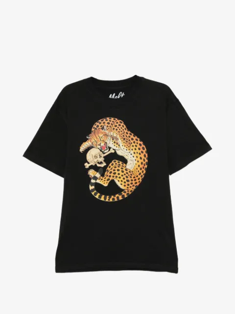 Melt t-shirt à imprimé léopard