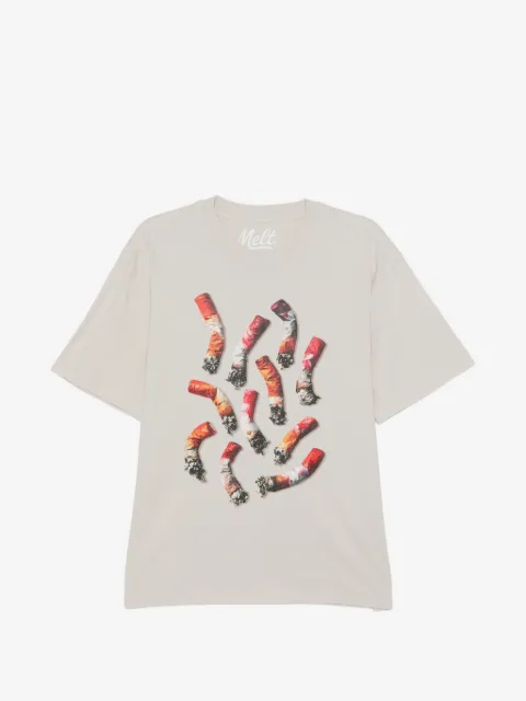 Melt t-shirt à imprimé graphique