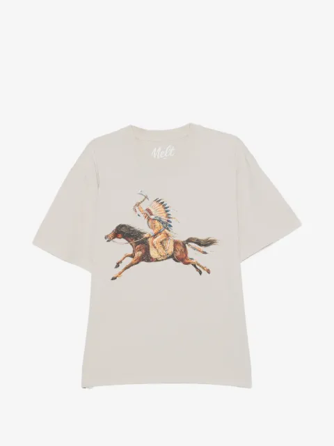 Melt graphic-printed T-shirt