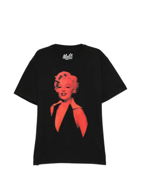 Melt graphic-printed T-shirt