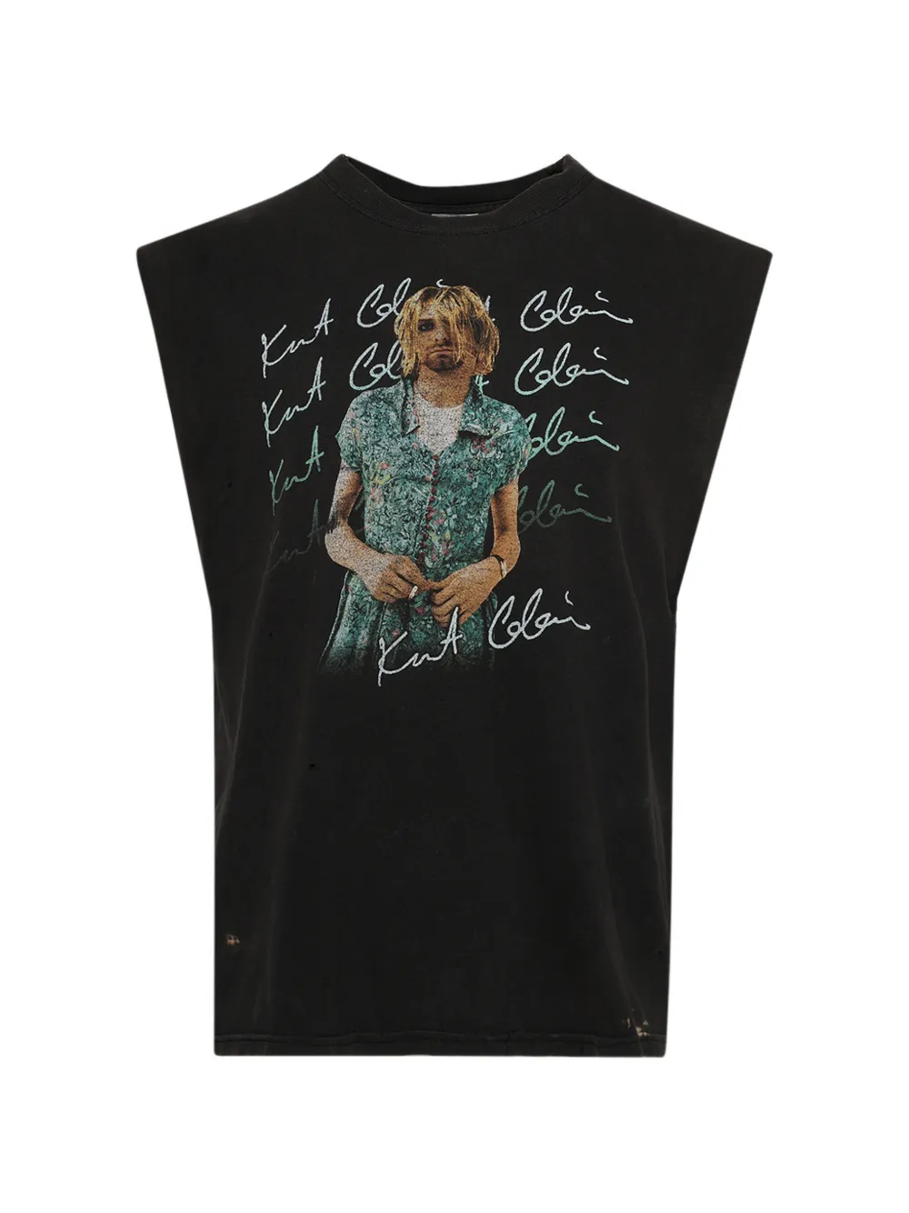 EARTHLING VIP Kurt Cobain tank top - Schwarz