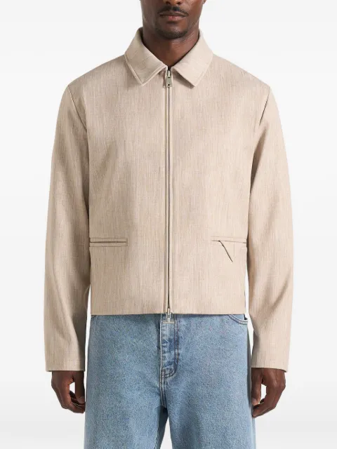 Manière De Voir Amir zip-up shirt jacket