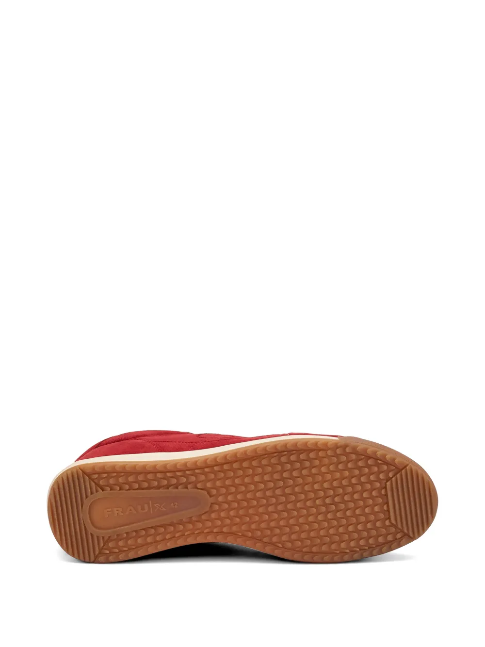 FRAU Cross Hybrid suède sneakers Rood