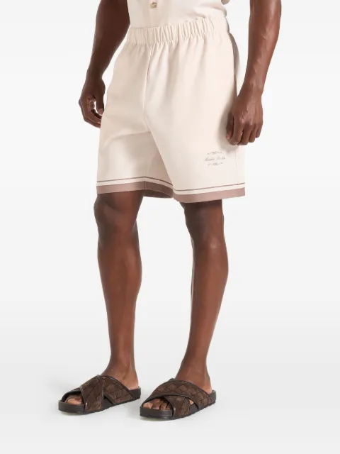 Manière De Voir Sean Baroque contrast-panel shorts