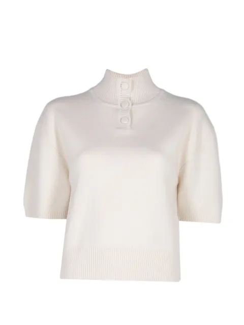 Brandon Maxwell jersey Kinley de manga corta