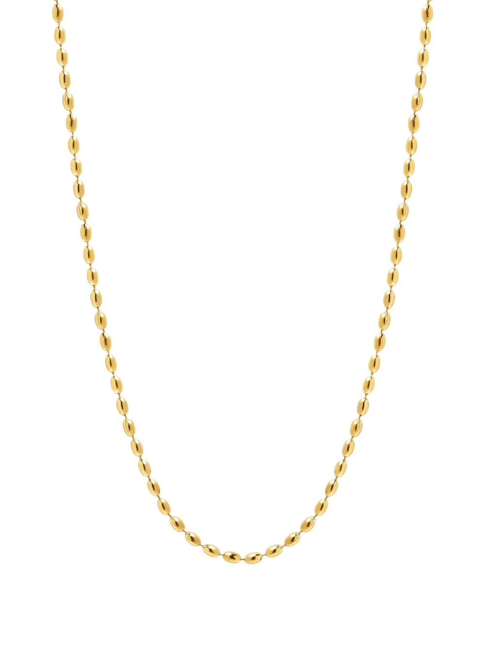 Nialaya Jewelry beaded-chain necklace - Oro