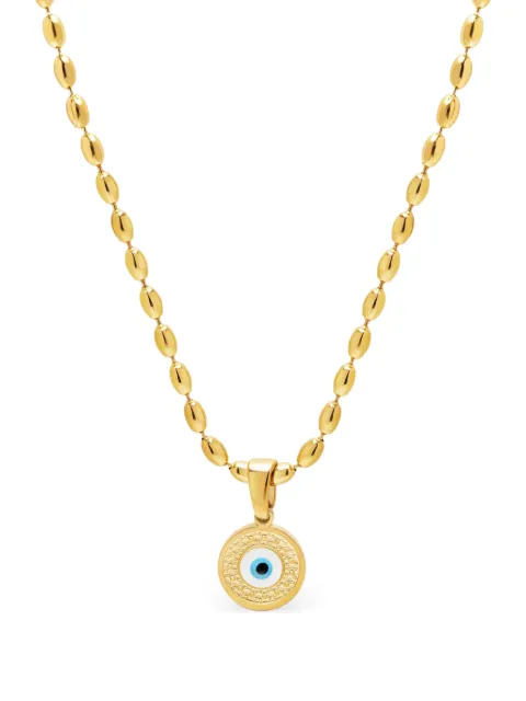 Nialaya Jewelry collar con cuentas y ojo turco