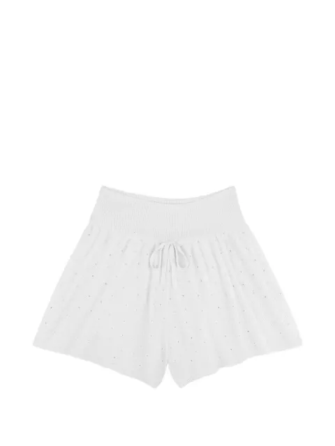 AREA crystal-embellished shorts