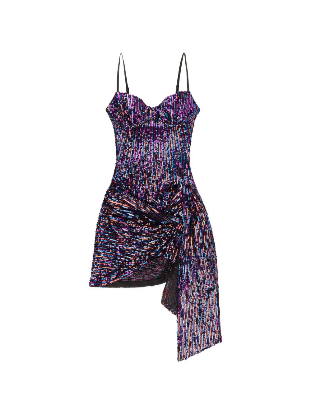 sequin-embellished mini dress
