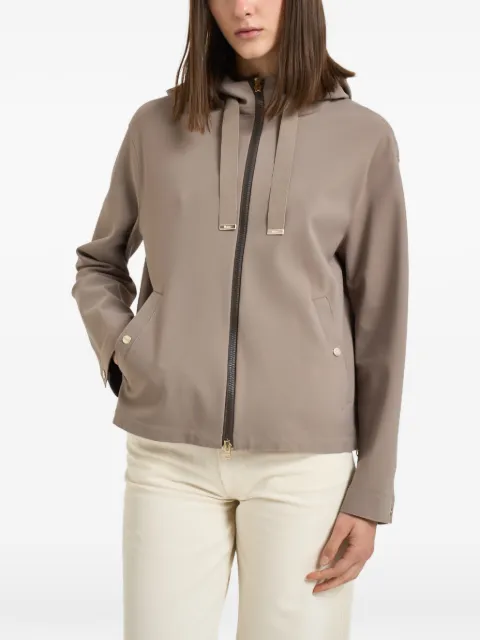 Herno zip-up hooded jacket