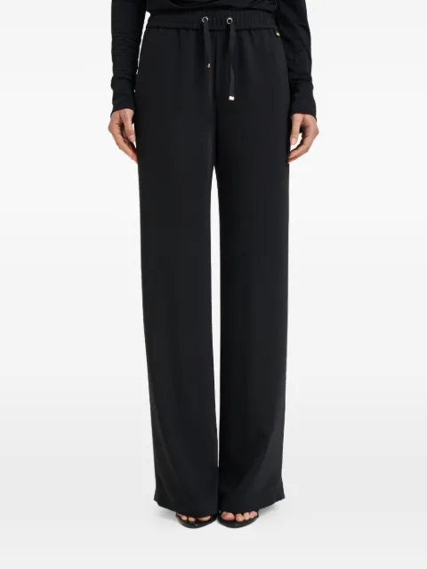 Herno drawstring elasticated-waist trousers