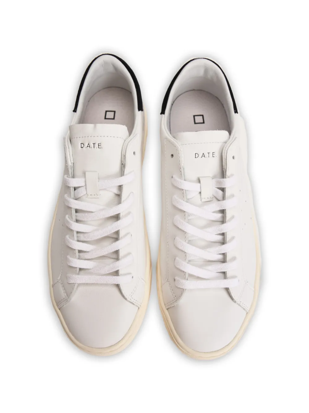 D.A.T.E. perforated leather sneakers Wit