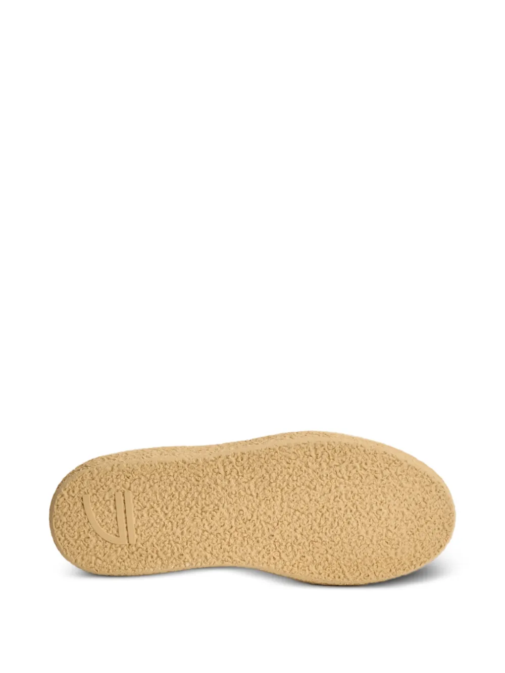 Puraai logo-patch panelled sneakers Groen