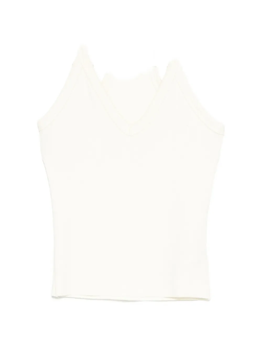 ETERNE v-neck racerback tank top - Toni neutri