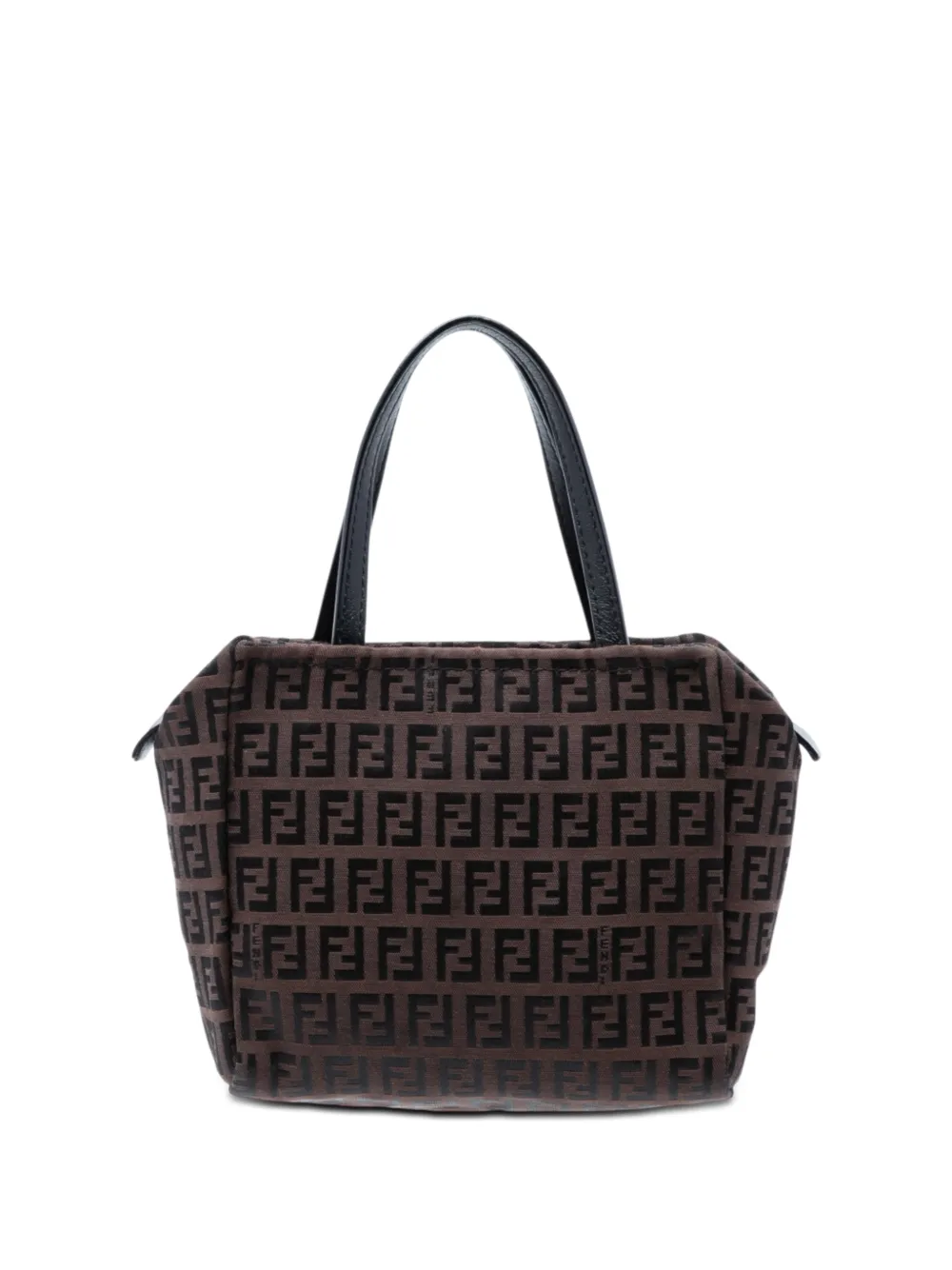 Fendi Pre-Owned 2000-2010 Mini Zucchino Canvas handbag - Braun