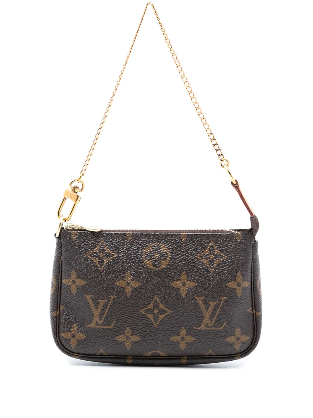 Louis Vuitton Pre-Owned 2018 Monogram Mini Pochette Accessoires handbag - Marrone