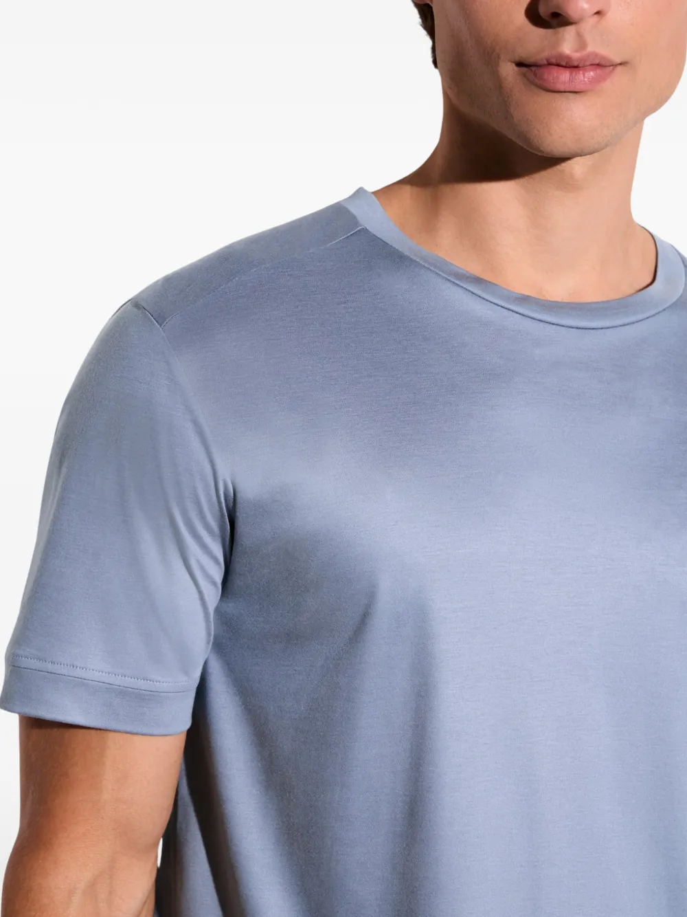 Zimmerli Tシャツ 3枚セット ブルー ブラウン Zimmerli ショートスリーブ Tシャツ | ブルー | FARFETCH JP