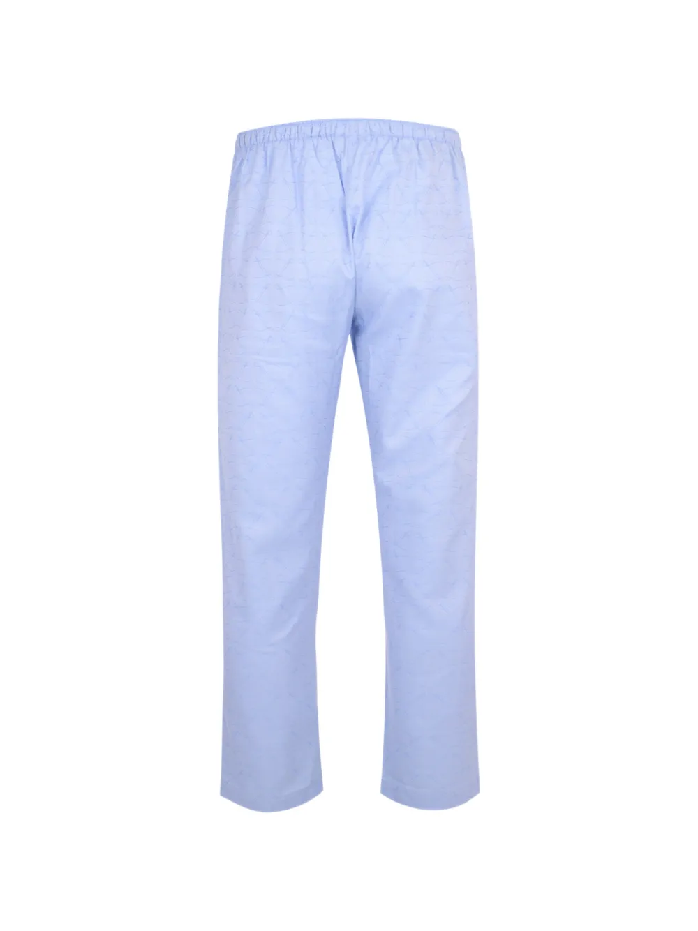 Zimmerli Pyjama met logoprint Blauw
