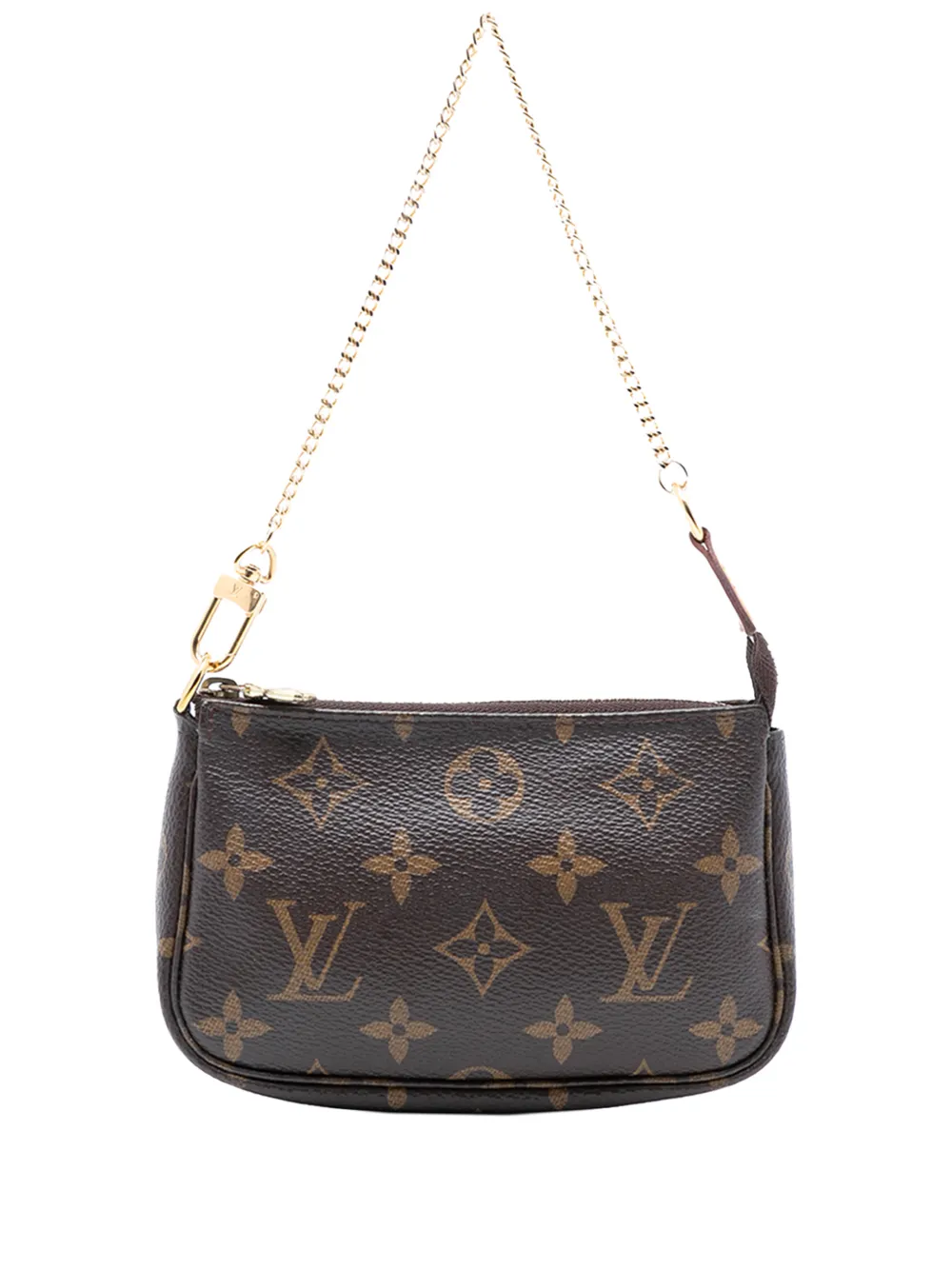 Louis Vuitton Pre-Owned 2020 Monogram Mini Pochette Accessoires handbag - Marrone