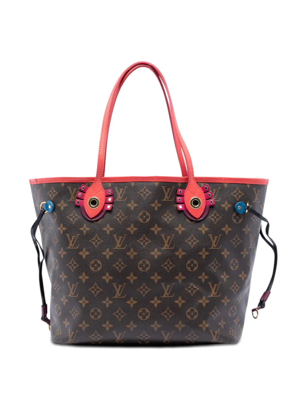 Louis Vuitton Pre-Owned 2015 Monogram Totem Neo Neverfull MM tote bag - Marrone