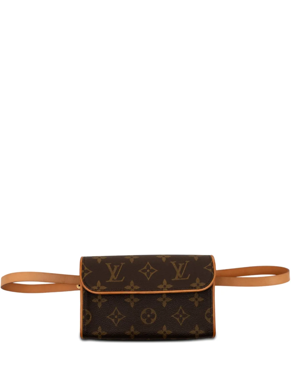 Louis Vuitton Pre-Owned 2002 Monogram Pochette Florentine belt bag - Marrone