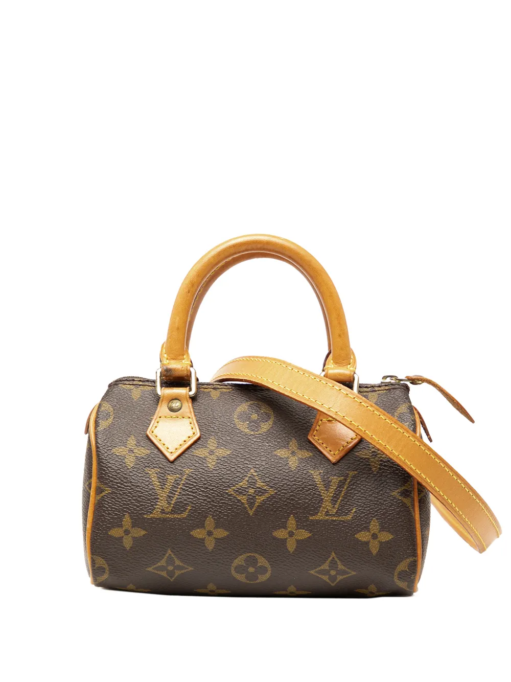 Louis Vuitton Pre-Owned 1995 Monogram Nano Speedy Bandouliere satchel - Marrone