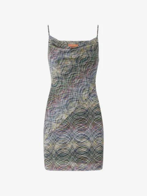 Missoni Abito con motivo a zigzag