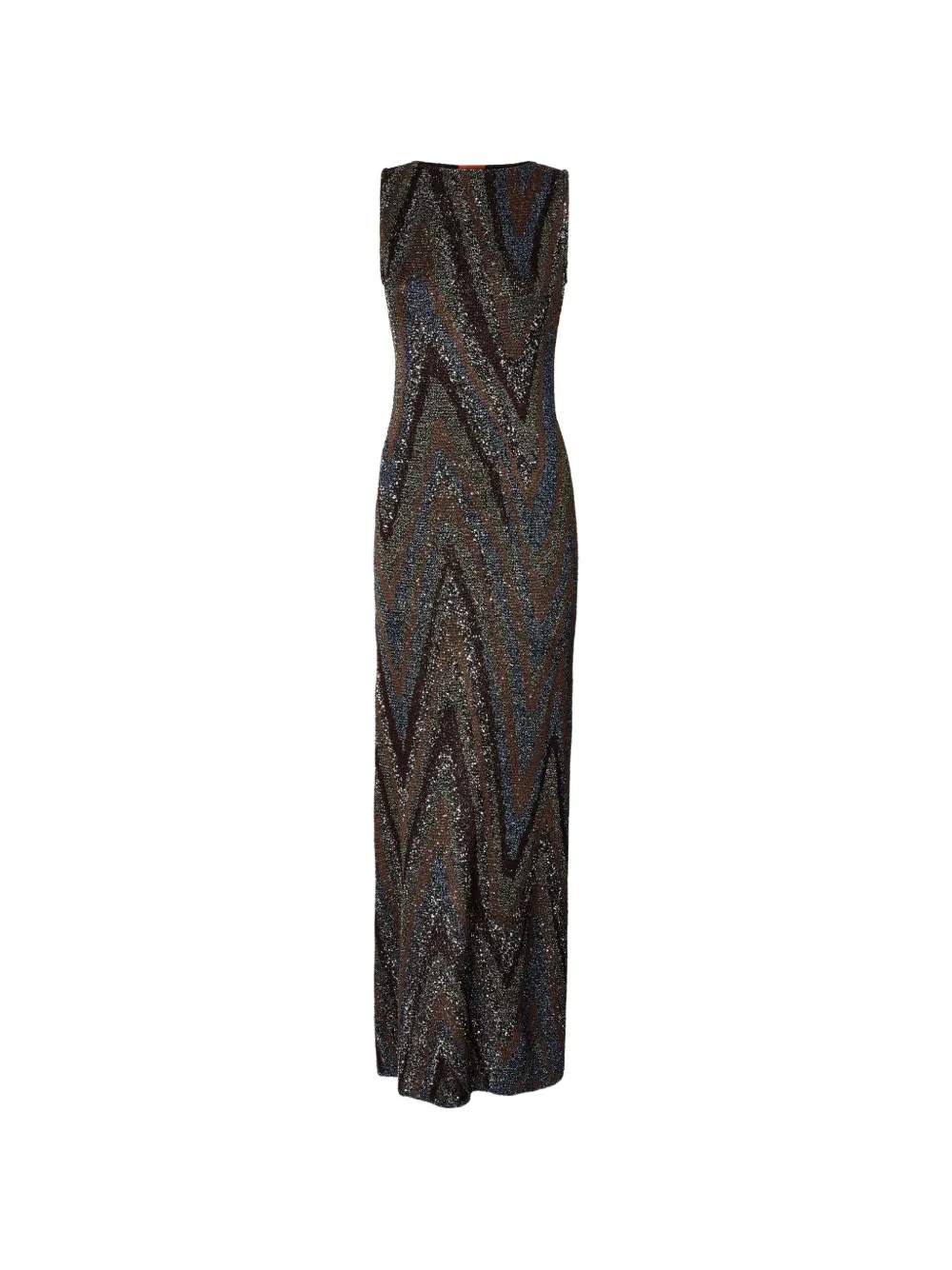 Missoni Abito con paillettes - Marrone