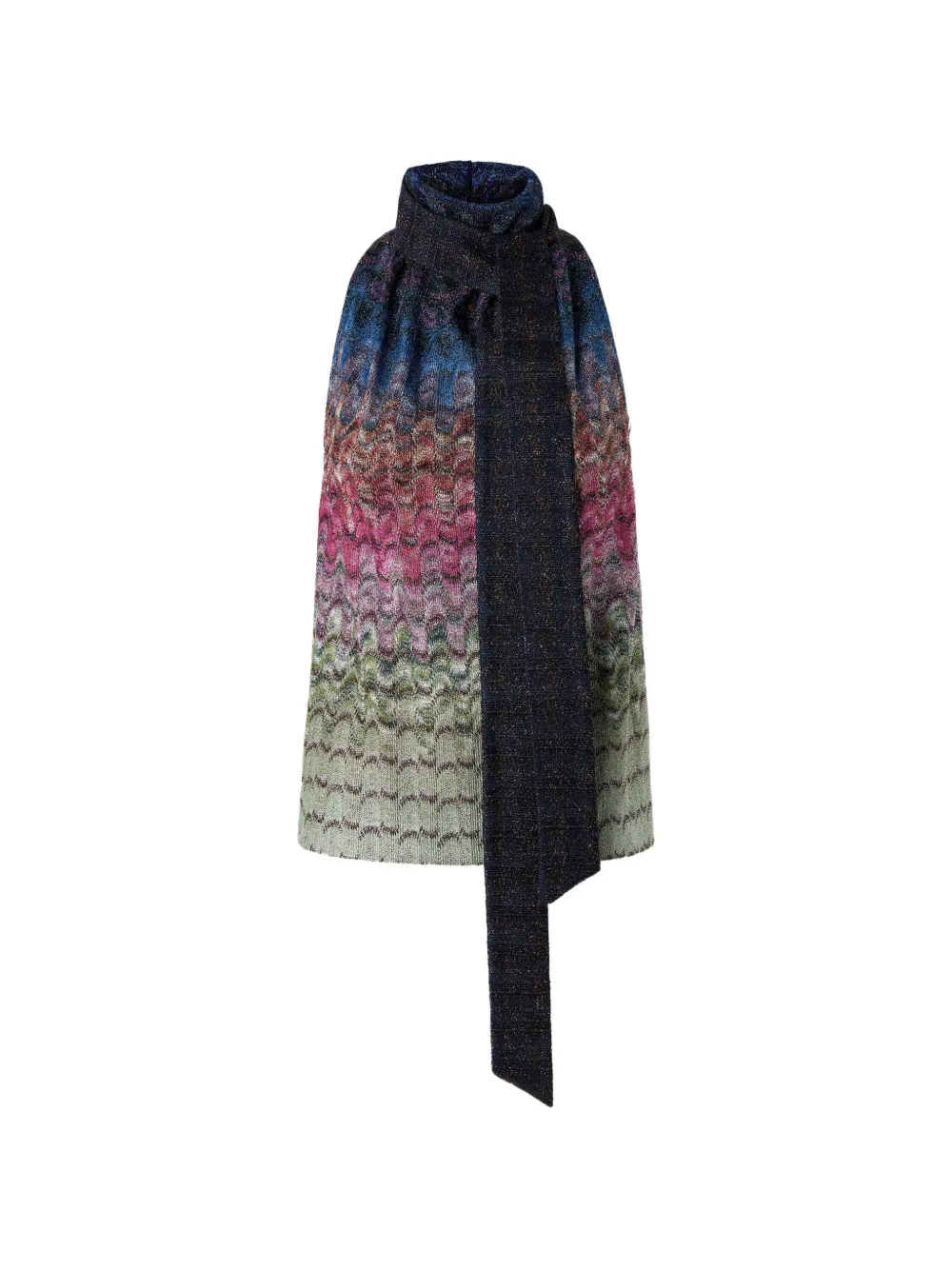 Missoni top with iridescent kaleidoscopic motif - Blu