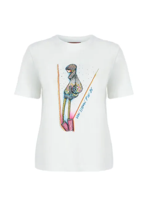 Missoni playera con estampado gráfico