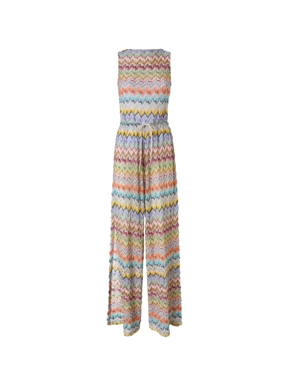 Missoni Tuta intera con motivo a zigzag - Grigio