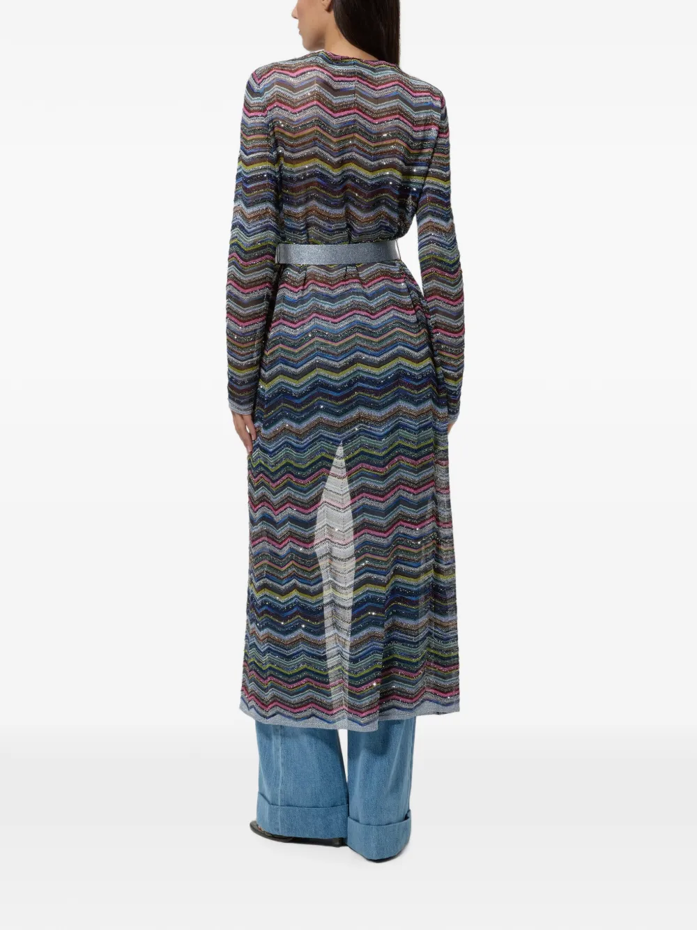 Missoni Vest met V-hals Blauw