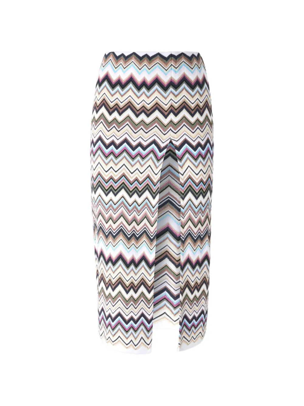 Missoni Rock mit Zickzackmuster - Weiß