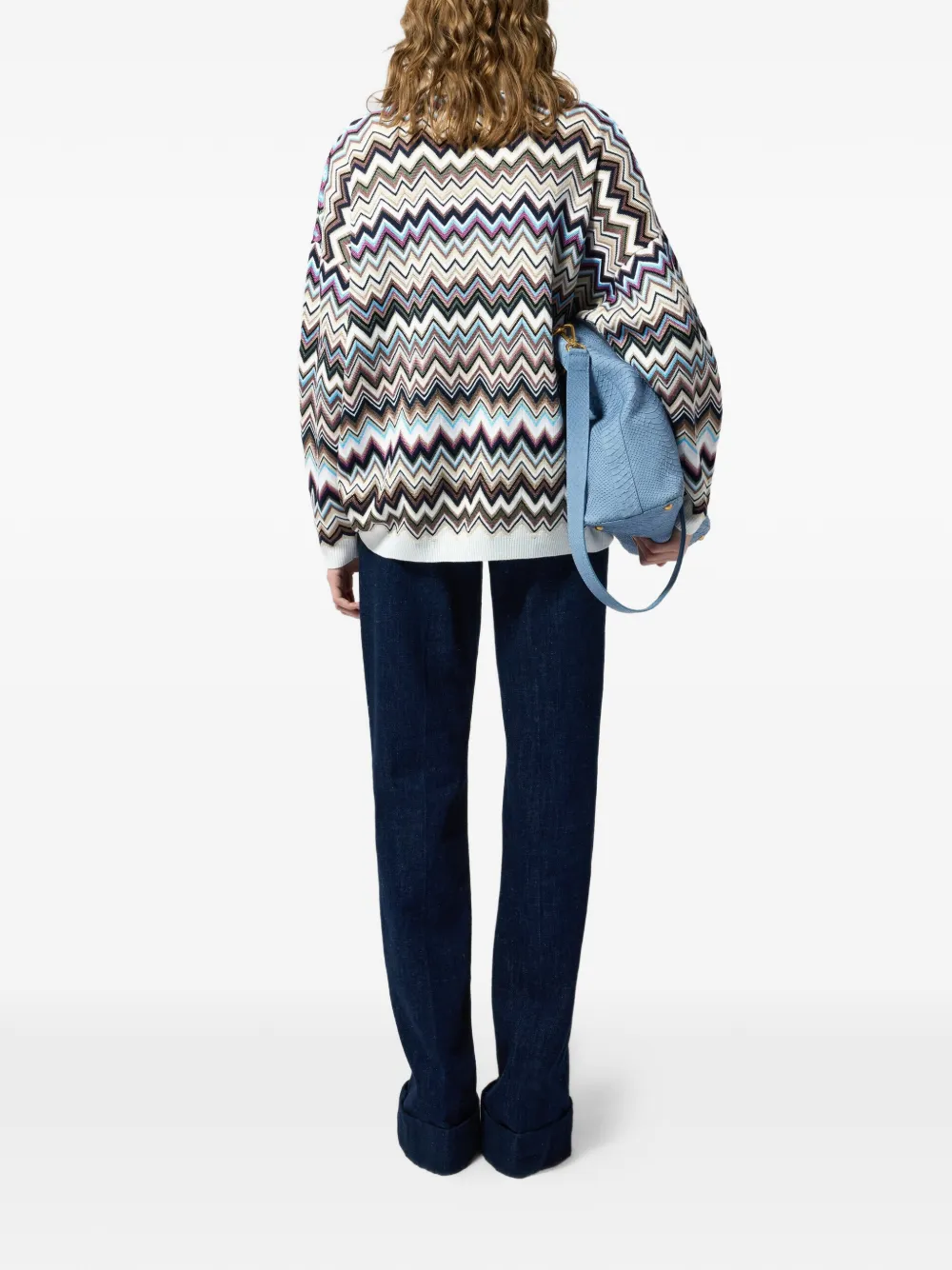 Missoni Trui met zigzagpatroon Wit
