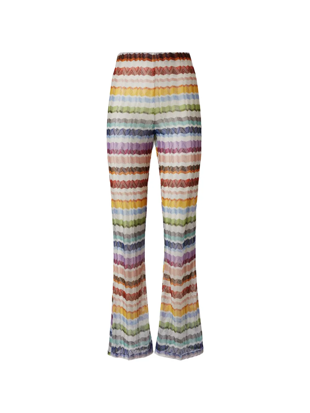 Missoni Zigzag-knit trousers - Giallo