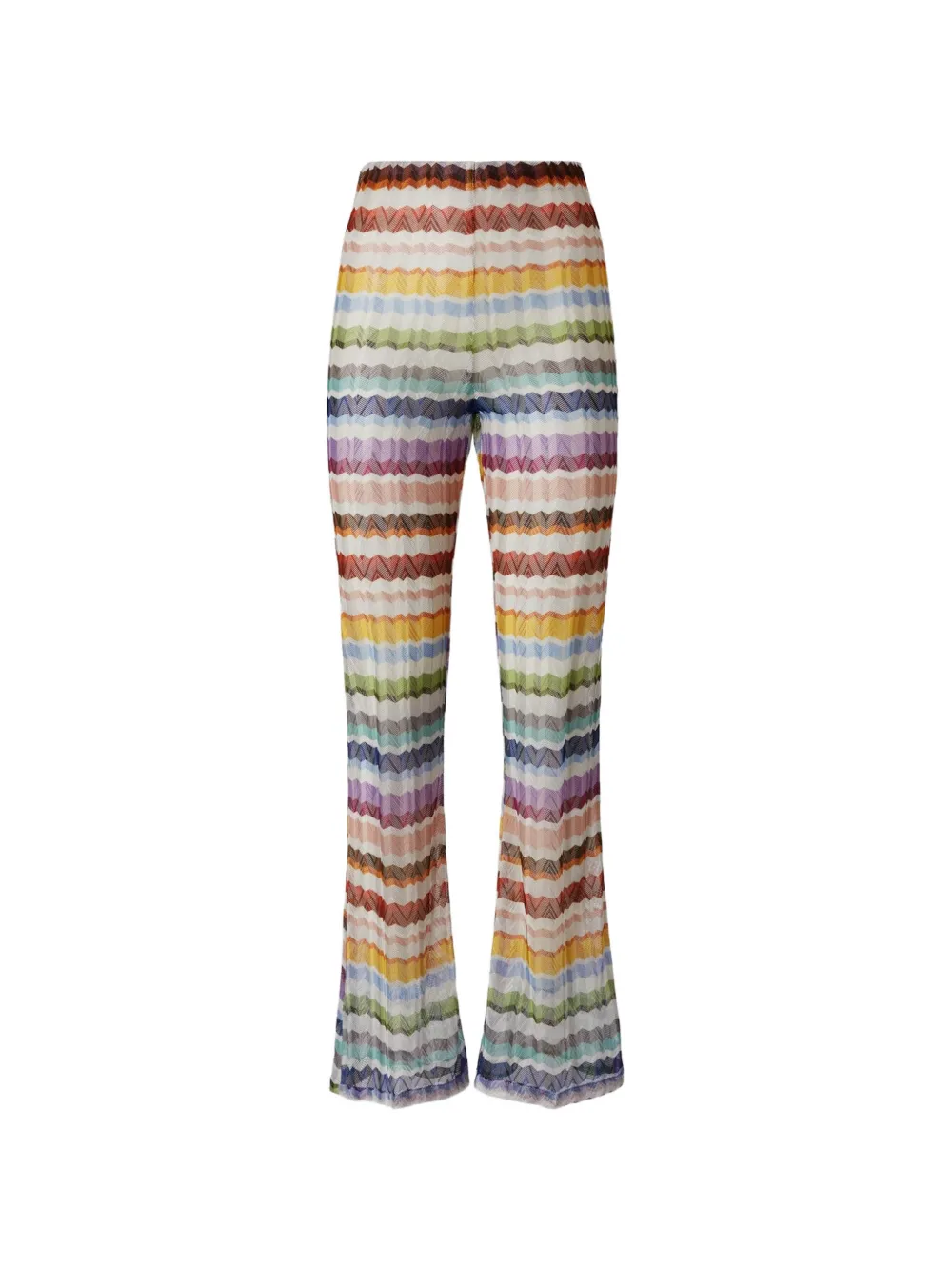 Missoni Zigzag-knit trousers - Giallo