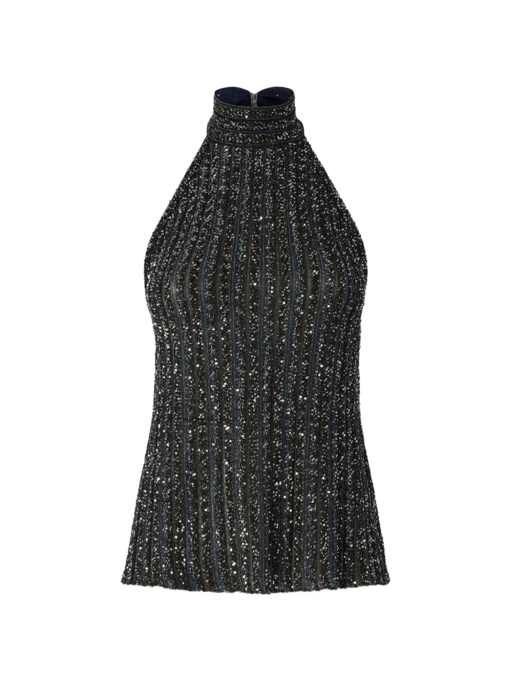 Missoni Top con paillettes - Blu