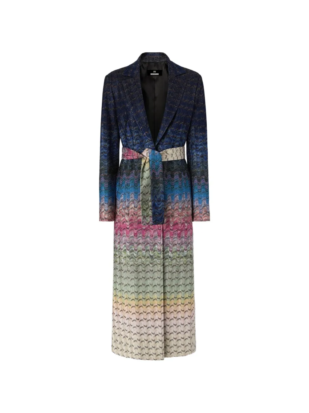 Missoni Jas met zigzag-patroon Blauw