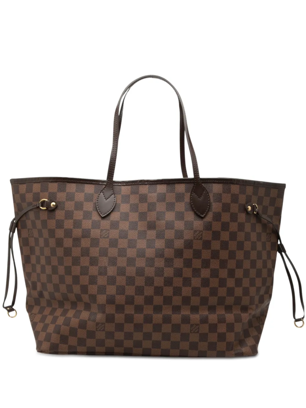 Louis Vuitton Pre-Owned 2014 Damier Ebene Neverfull GM tote bag - Braun