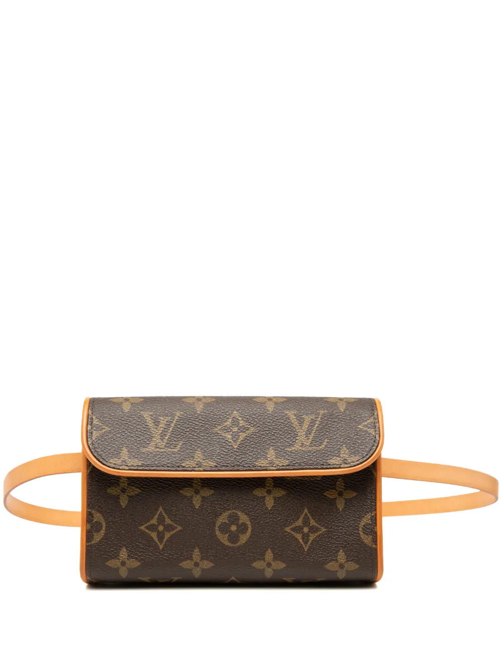 Louis Vuitton Pre-Owned 2002 Monogram Pochette Florentine belt bag - Marrone