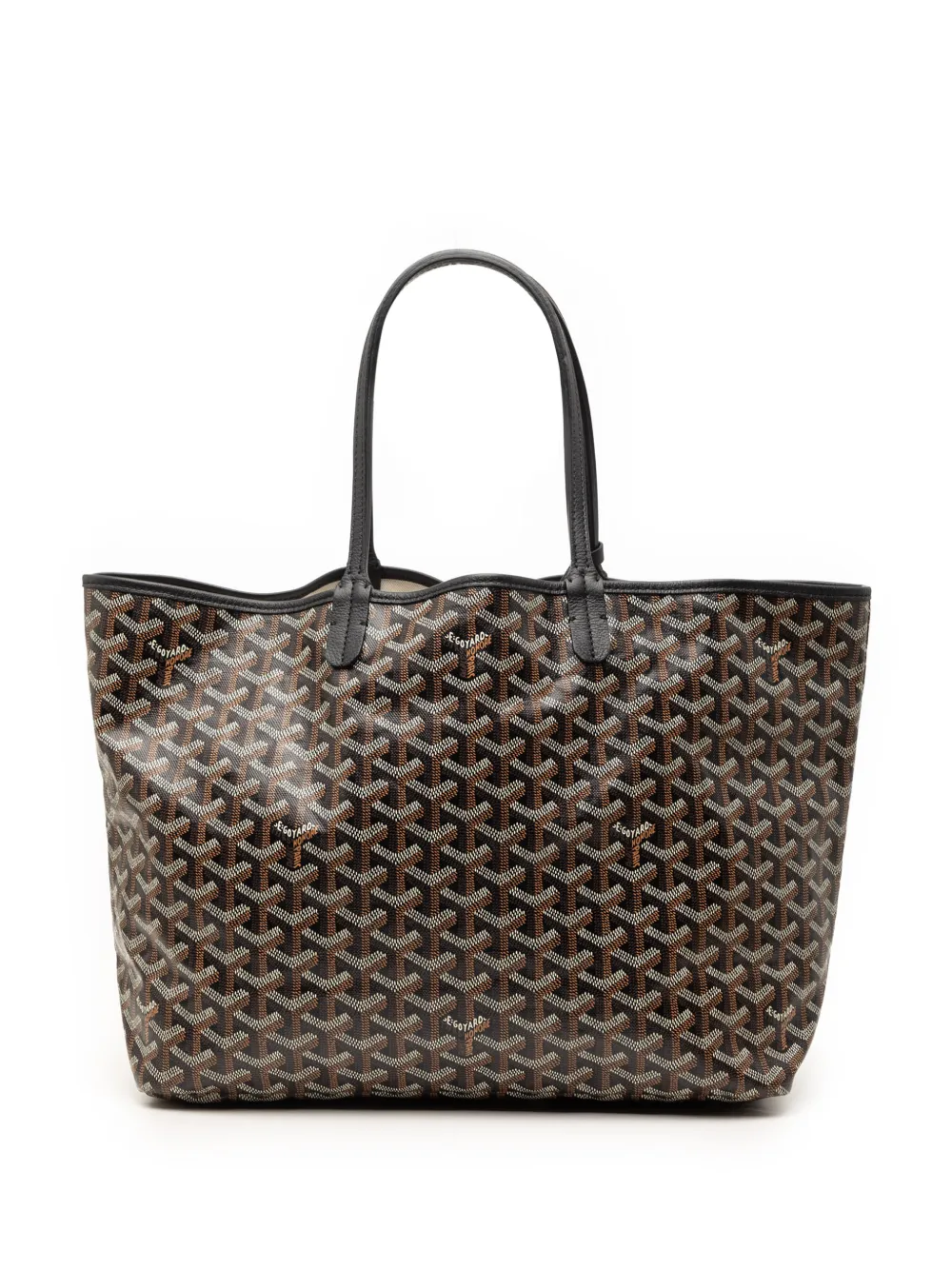 Goyard Pre-Owned 2022 Goyardine Saint Louis PM tote bag - Nero