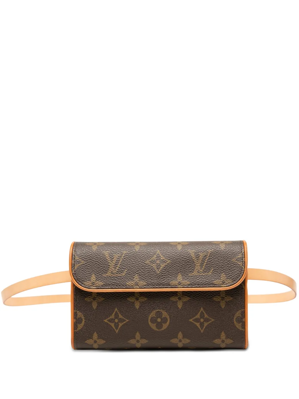 Louis Vuitton Pre-Owned 2002 Monogram Pochette Florentine belt bag - Marrone