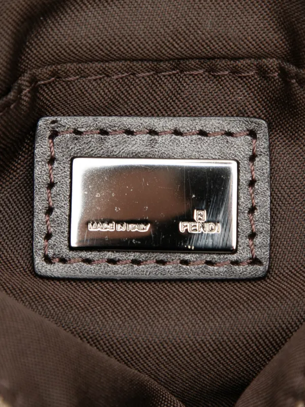 Fendi Pre-Owned 2000-2010 ズッキーノ キャンバス ショルダーバッグ
