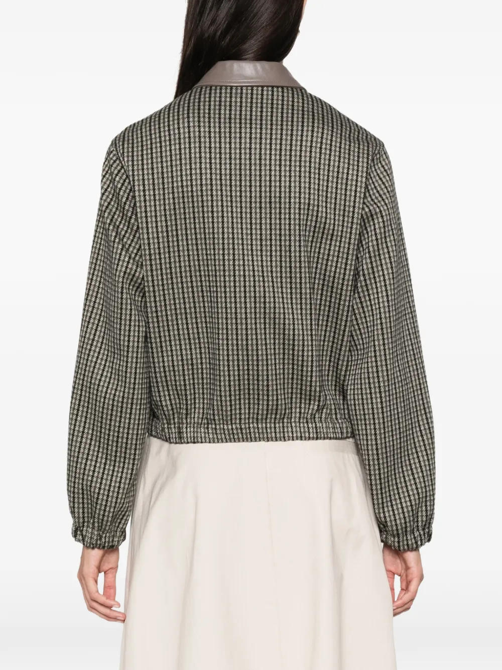 Fabiana Filippi Geruit jack Beige